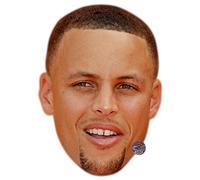 Stephen Curry Mascaras de personajes famosos, caras de carton