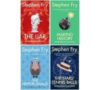 Stephen Fry Comic Novels 4 Books Collection Set (The Liar, Making History, The Hippopotamus & The Stars' Tennis Balls)