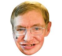 Stephen Hawking (Glasses) Big Head. Máscara más grande que la vida.