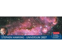 Stephen Hawking Universum Premium-Tischplaner 2027 - Wochenkalender mit 53 Bildern und Zitaten: Tischkalender mit faszinierenden Einblicken ins Weltall und Worten des genialen Astrophysikers