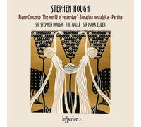 Stephen Hough – Concierto, sonatina y partita para piano. Hough, Elder.