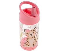 Stephen Joseph - Flip Top Botella para niños 295ml, Leopardo
