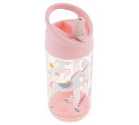 Stephen Joseph Kids Botella de agua con tapa abatible Botella de agua Tritan sin BPA de 10 oz para niρas y niρos Botella con tapa abatible para e