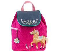 Stephen Joseph Mochila acolchada para niños, rosa caballo