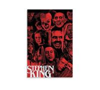 Stephen King - Pósteres impermeables para pared, impresión en casa, a prueba de humedad, fácil de instalar y resistente a la decoloración, estilo sin marco, 50 x 75 cm