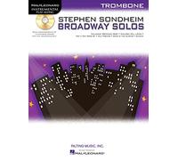 Stephen Sondheim Broadway Solos Instrumental Folio Trombone +CD (Hal Leonard): Instrumental Play-Along