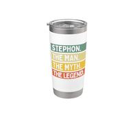 Stephon The Man The Myth The Legend - Cotización personalizada divertida Vaso térmico de acero inoxidable de doble pared
