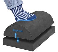 StepLively Reposapiés para debajo del escritorio en el trabajo, color gris (XL)