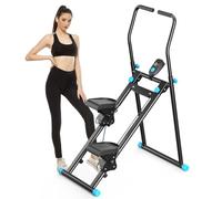 Stepper 2025 Pour Exercices de Gym à Domicile, Machine d'Escalade Verticale Avec résistance réglable à 3 Niveaux, (Escalera)