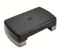 Stepper Aeróbico Ajustable de 17.7 Pulgadas con 2 Elevadores - Material PP Duradero, Ideal para Entrenamientos en el Gimnasio en Casa