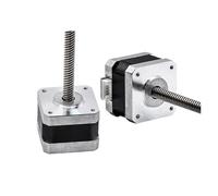 stepper motor, Motor paso a paso for impresora 3D Nema 17, 42-34 T8 x 8 eje Z, tornillo bifásico, torsión de 40N.CM for la serie CR10 CR10S,for 3d printer(Motor With Screw)