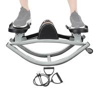 Stepper para el ejercicio - Accesorios de gimnasio en casa con bandas de resistencia | Equipo de entrenamiento básico y completo del cuerpo | Dispositivo de fitness compacto | Ideal para glúteos