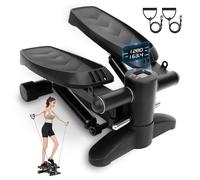 Stepper para el hogar Mini Stepper, Resistencia Ajustable Stepper con Smart Display, Stairmaster, Home Trainer Stepper 150 kg (01-Resistencia no Regulable)