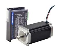 STEPPERONLINE 1 Axis CNC Kit 3Nm 4.2A NEMA 23 Motor paso a paso & Controlador DM542T 1,0-4,2A 20-50VDC CNC Router Mill torno Robot