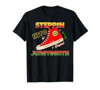 Steppin' en Juneteenth African American Black History Kids Camiseta