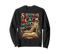 Stepping Into Black History Month High Heels Melanin Queens Sudadera