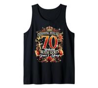 Stepping Into My 70th Birthday With God’s Grace And Mercy Camiseta sin Mangas