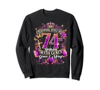 Stepping Into My 74th Birthday With God’s Grace And Mercy Sudadera