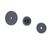 Stepping Motor Ribbon Holder Gears Compatible con Honeywell Label Impresora | Reemplazo directo para thermal transfer Impresora; durable metal gears ensure smooth ribbon feeding(Gears)