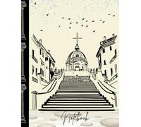Stepping Out in Style: A Beautiful Spanish Steps Inspired Notebook