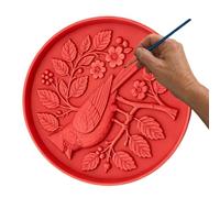 Stepping Stone Mold, Decorative Outdoor Art Tiles Mould