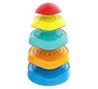 Stepping Stones Balance Game - Kids Coordination Play Equipment, sin límite con múltiples heights, Sturdy with Bright Colors, Outdoor Toy 5 Pack, Perfect Set for Boys Girls