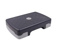StepPlatform, Pilates Stepper, Aerobic Training Tool, Compact Equipment with Estable Base, Lightweight for Home Gym Studio Use, Fitness Gear for Adults Instructors Enthusiasts, Gray