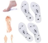 Stepsoothe Far Infrared Acupressure Insoles, Setepsoothe Far Infrared Acupressure Insoles, Far Infrared Acupressure Insoles, Solezy Magnetic Acupressure Reflexology Insoles (40-44, 2 pair)