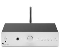 Stereo Box E - Amplificador - Reproducción de sonido de alta calidad, 7 entradas, AptX HD Bluetooth - Plata