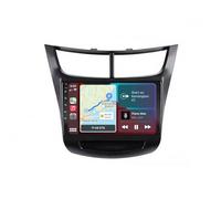 Stereo Pantalla para Chevrolet Sail 2015-2018 Android 15 9 Pulgadas Reproductor Multimedia con BT GPS FM WiFi Cámara Trasera para, 8 Core 8G+256G
