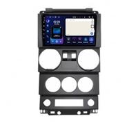 Stereo Pantalla para Jeep Wrangler Unlimited 3 JK 2008-2010 Android 15 9 Pulgadas Reproductor Multimedia con BT GPS FM WiFi Cámara Trasera para, 8 Core 6G+128G