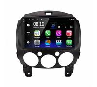 Stereo Pantalla para Mazda 2 DE 2007-2014 Android 15 9 Pulgadas Car Estéreo con BT GPS FM WiFi Cámara Trasera para, 4 Core 2G+64G