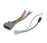 Stereo Radio Wiring Harness Antenna Adapter Replacement for Fit City Greiz with Copper Wire Standard Color Coded Wires Compact Size Lightweight Portable for 2014 2017 Fit
