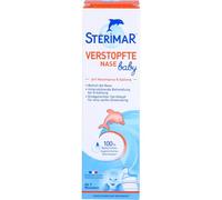 STERIMAR Verstopfte Nase Baby 2 in 1 Nasenspray & Spülung, 100 ml Solución