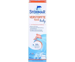 STERIMAR Verstopfte Nase Baby 2 in 1 Nasenspray & Spülung, 100 ml Solución