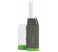 SteriPen Adventurer OPTI - Purificador de Agua, Color Negro/Verde | CR123 funciona con pilas, sensor óptico de agua, estilo bolígrafo, para camping, mochileros y viajes