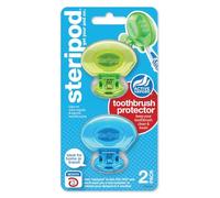 Steripod Protector de cepillo de dientes, menta piperita, 2 unidades