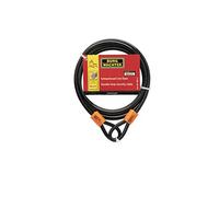 Sterling 825C - Cable Trenzado de Seguridad de Bucle Doble (Acero, Recubrimiento de Vinilo, 0,8 cm x 2,5 m) [Importado de Reino Unido]