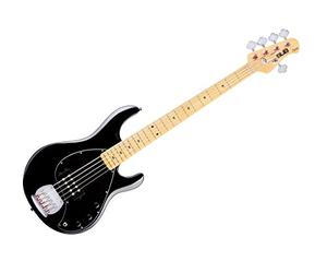 Sterling by Music Man StingRay Ray5 - Bajo en negro, 5 cuerdas