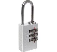 Sterling Candado de combinación de Aluminio CPL120A de 20 mm, (Silver-Aliminium)