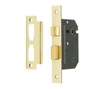 Sterling MLB325 - Cerradura para baño (3 palancas, 65 mm, latón)