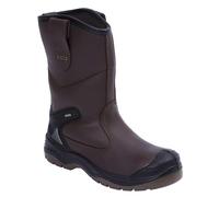 Sterling Safetywear AP305, Botas de Seguridad Unisex Adultos, Marrón, 42 EU