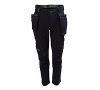 sterling safetywear limite Calgary-Pantalón elástico Ajustado utilidades de Trabajo, Negro, 38W x 29L para Hombre