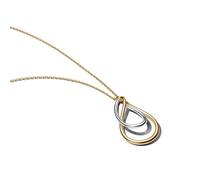 Sterling Silver and 14k Gold-Plated Pedant Necklace