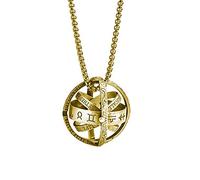 Sterling Silver Astronomical Sphere Ball Deformation Ring Cosmic Finger Ring Cool Locket Ring for Lover Women Men