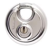 Sterling SPL080 Candado de Disco de 60 mm, grillete Cerrado, Gris