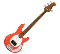 Sterling StingRay Short Scale Bass Fiesta Red