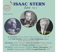 Stern,Isaac - Isaac Stern: Live, Vol. 3