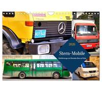Stern-Mobile - Nutzfahrzeuge von Mercedes-Benz auf Kuba (Wandkalender 2026 DIN A4 quer), CALVENDO Monatskalender: LKW,Autobusse und Transporter der Marke Mercedes in Kuba