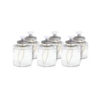 Sterno SoftLight - Velas decorativas para centros de mesa, diseño de botella, velas de cera líquida de larga duración, arden hasta 24 horas, 6 velas de parafina líquida